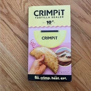 Crimpit Start sealing tortillas for no-mess meals